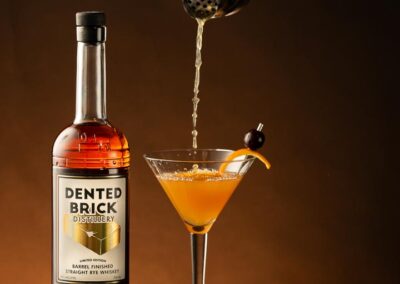 Dented Brick Rye Whiskey and a District 8 - Erika Wiggins Photography