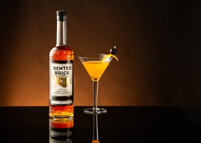 Dented Brick Rye Whiskey and a District 8 Cocktail - Erika Wiggins Photography