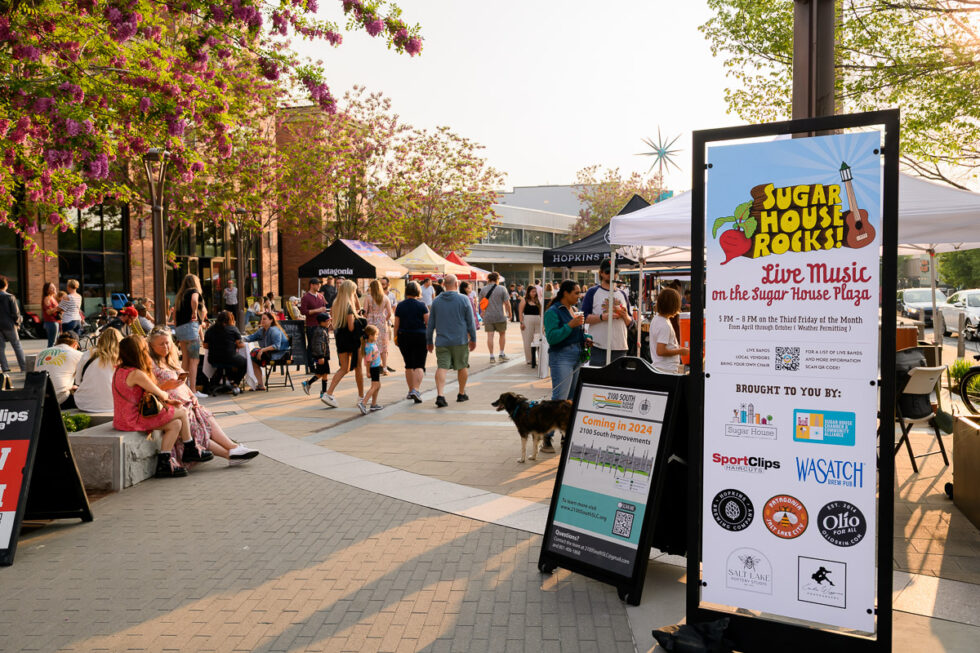 Sugar House Rocks Event Crowd