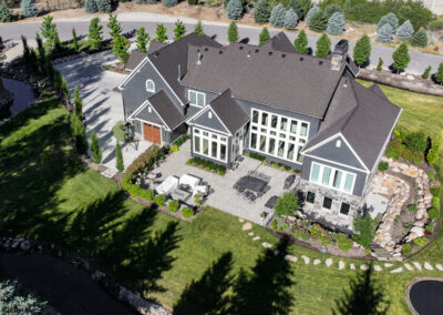 Drone Photography - Large home in Holladay