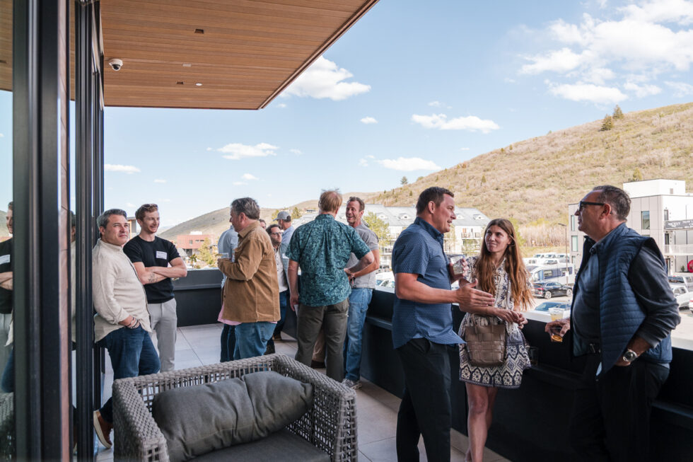 Park City Corporate Event Photography - Patio