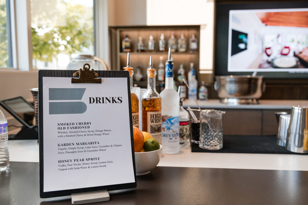 Corporate Event Photography Park City - Drink Menu