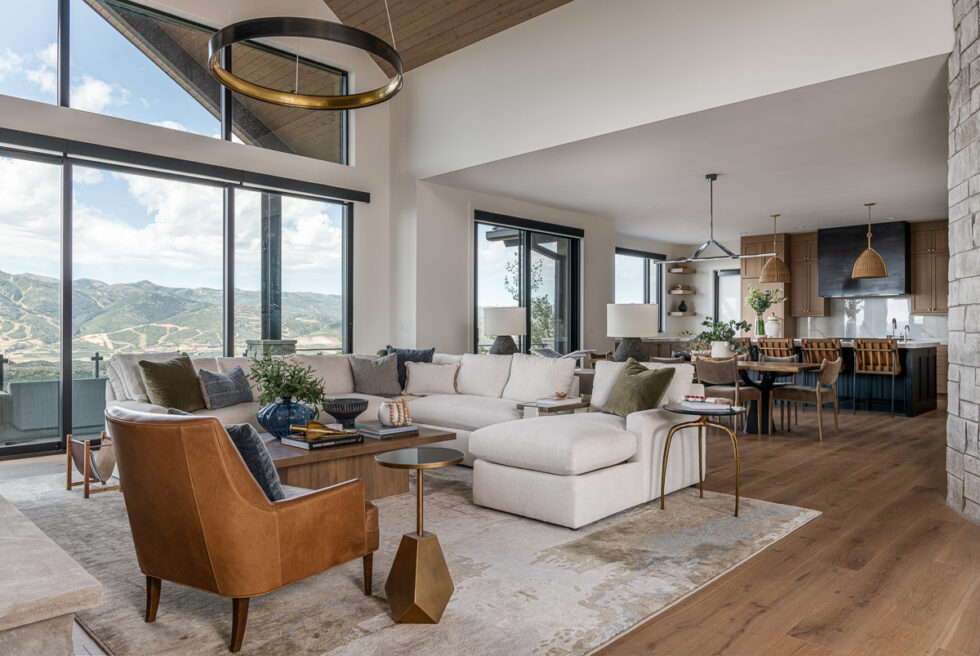 Mountain Living in Park City | Designer - Michelle Taylor | Photography by Erika Wiggins