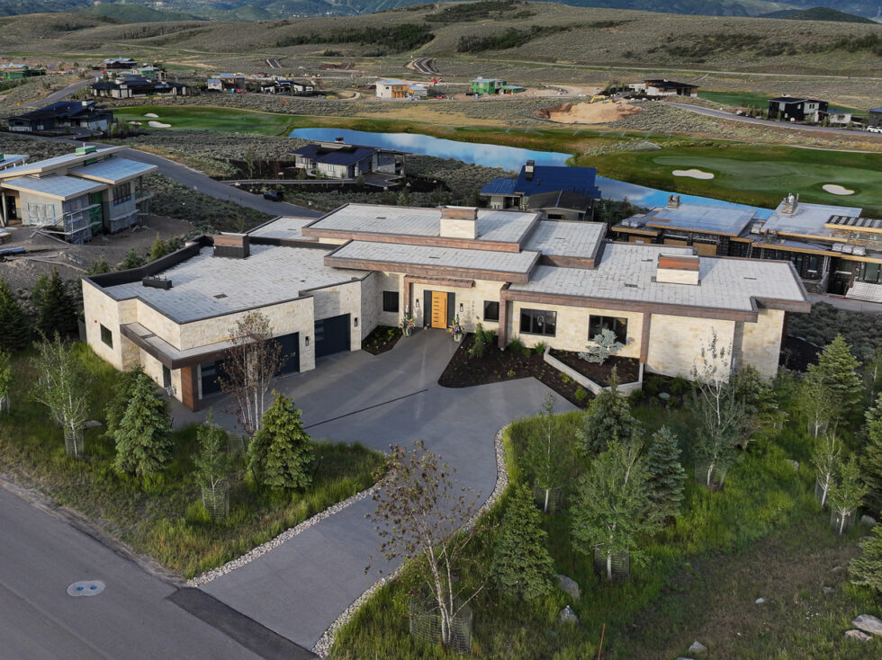 Park City Drone Photography | Contractor - Tall Pines Construction